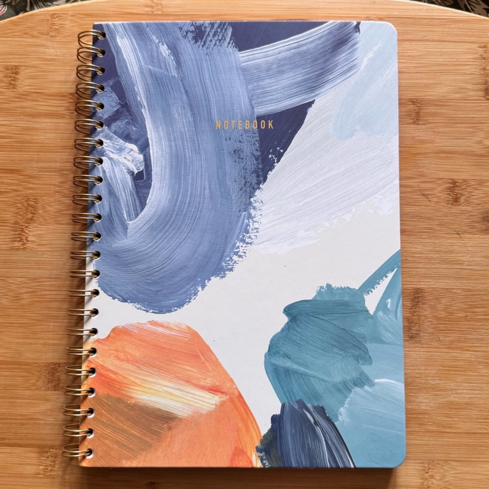 Indigo hardcover notebook